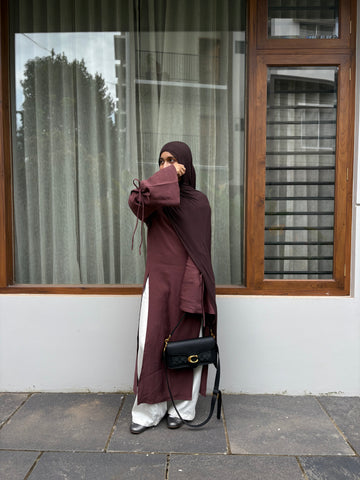 Muse Modest Side-Slit Two Piece Set B255