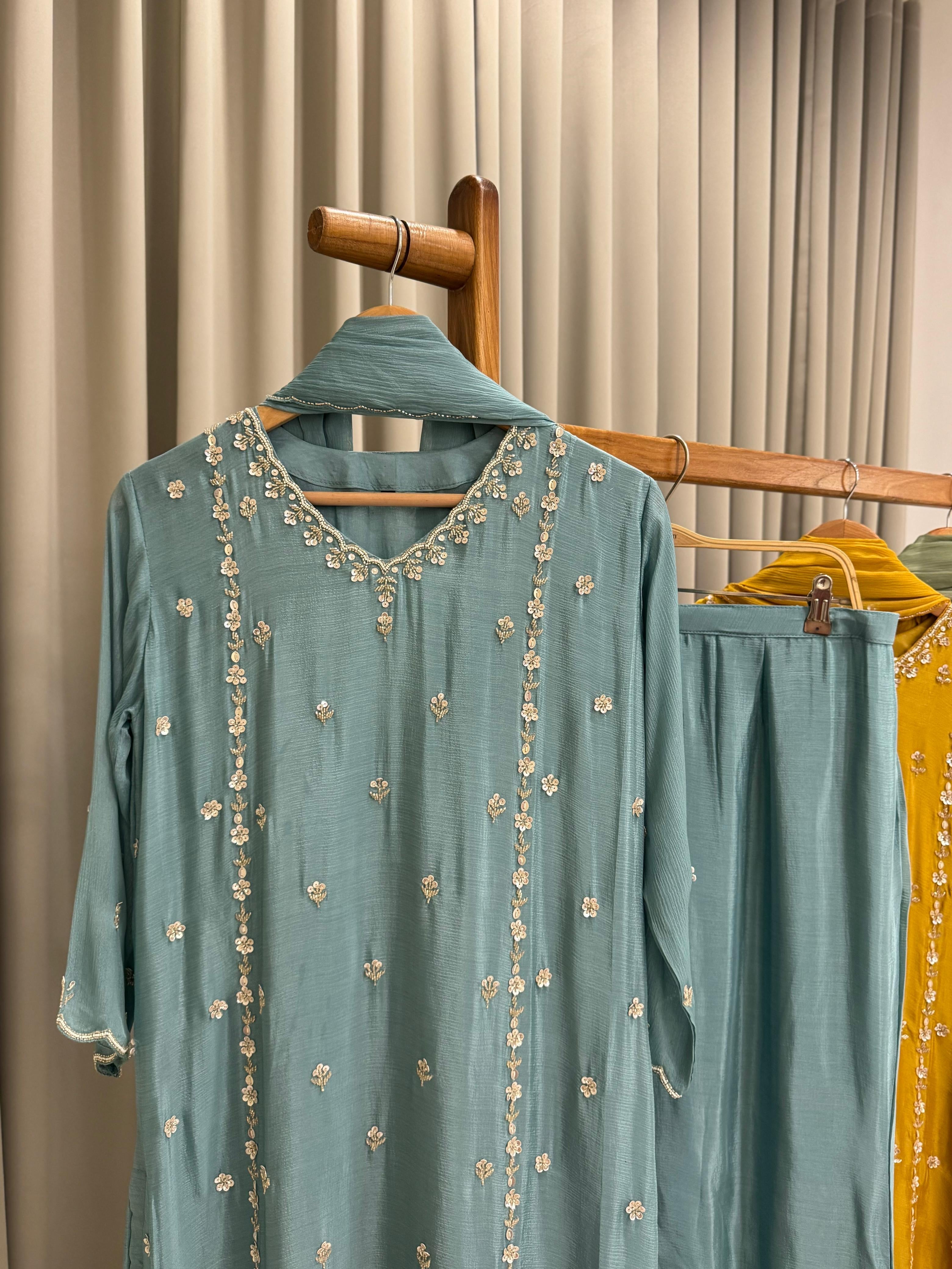 Handworked Premium Ready to wear suit-7690