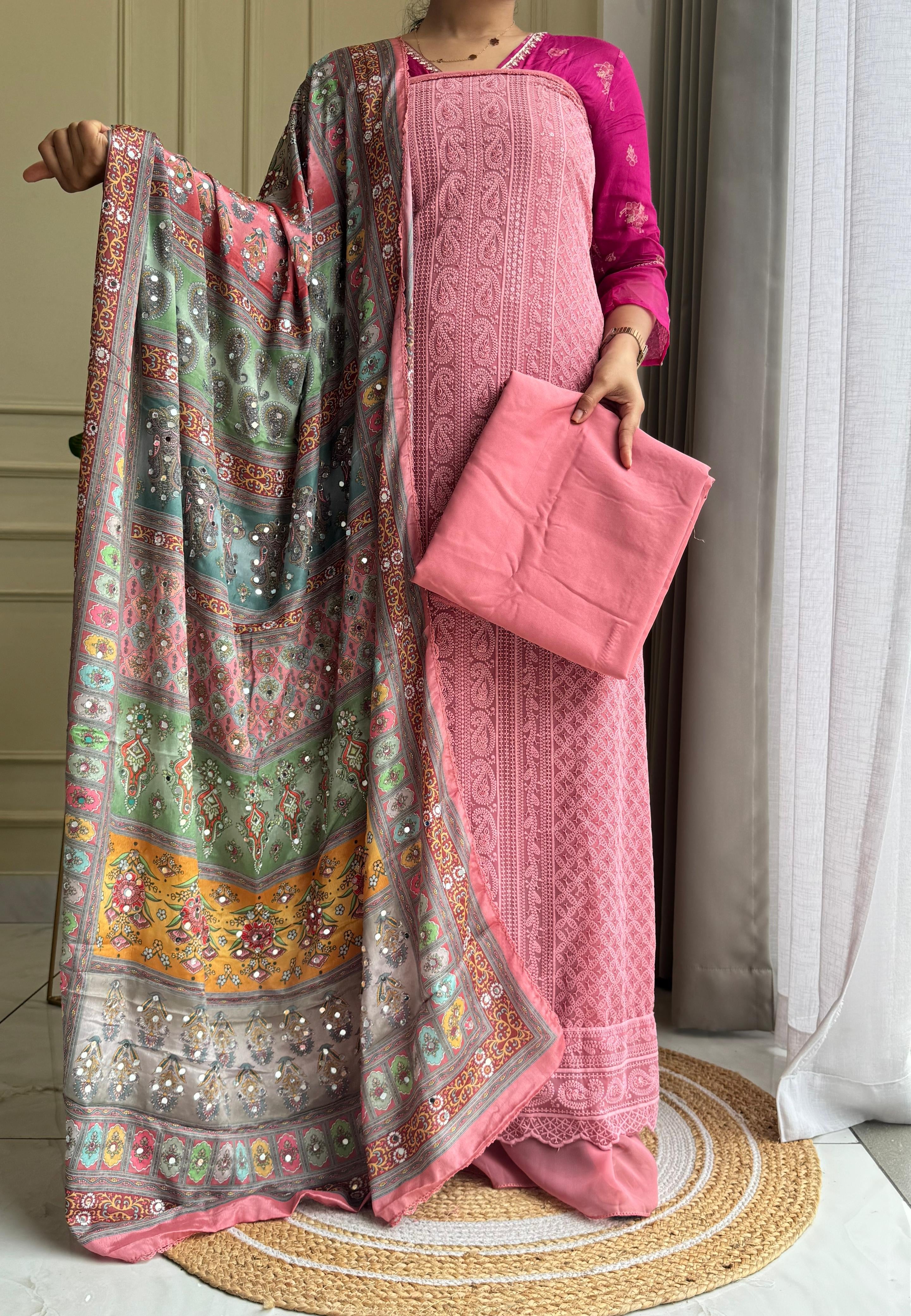 Party wear Georgette Suit