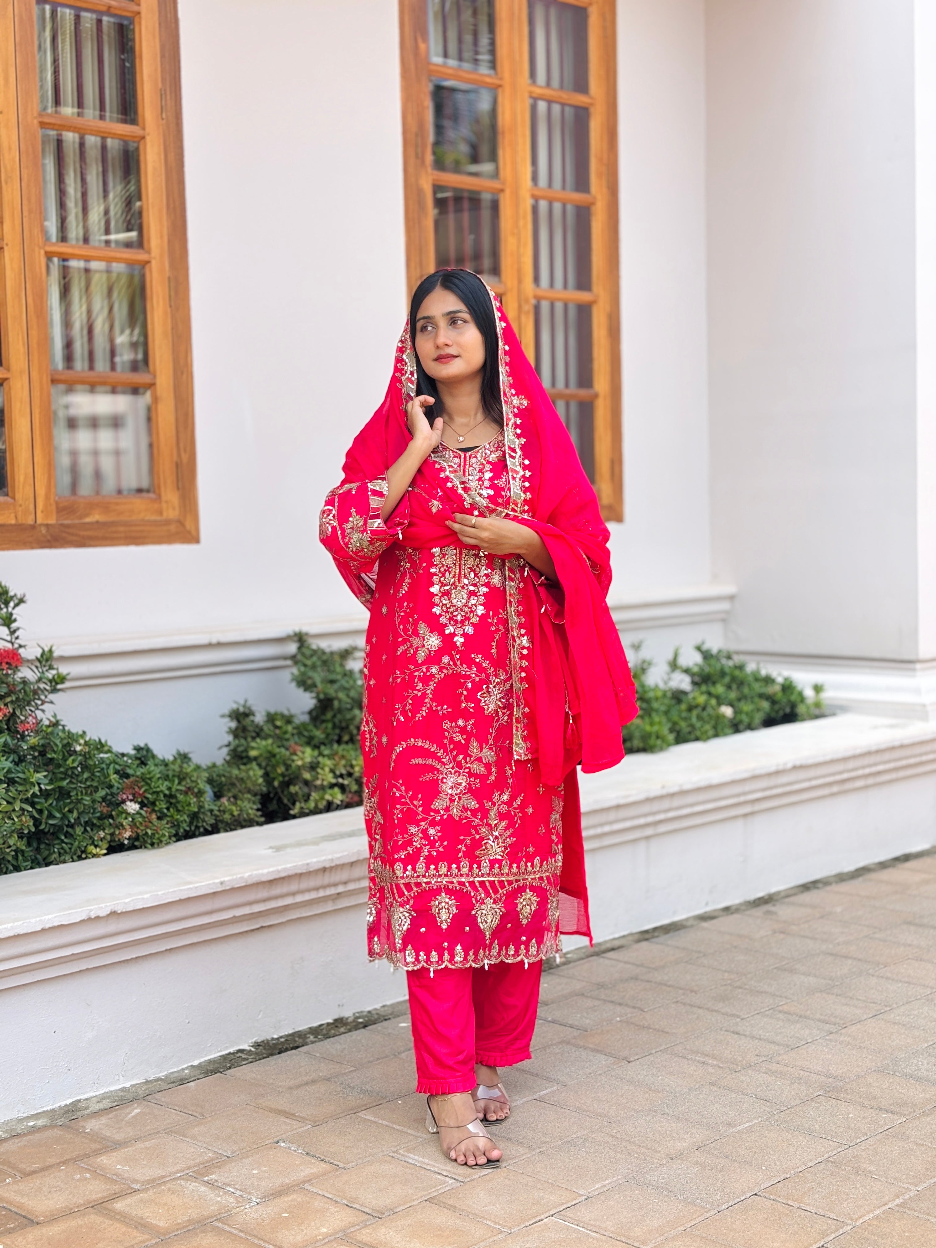 Pure Chiffon Pakistani Party wear