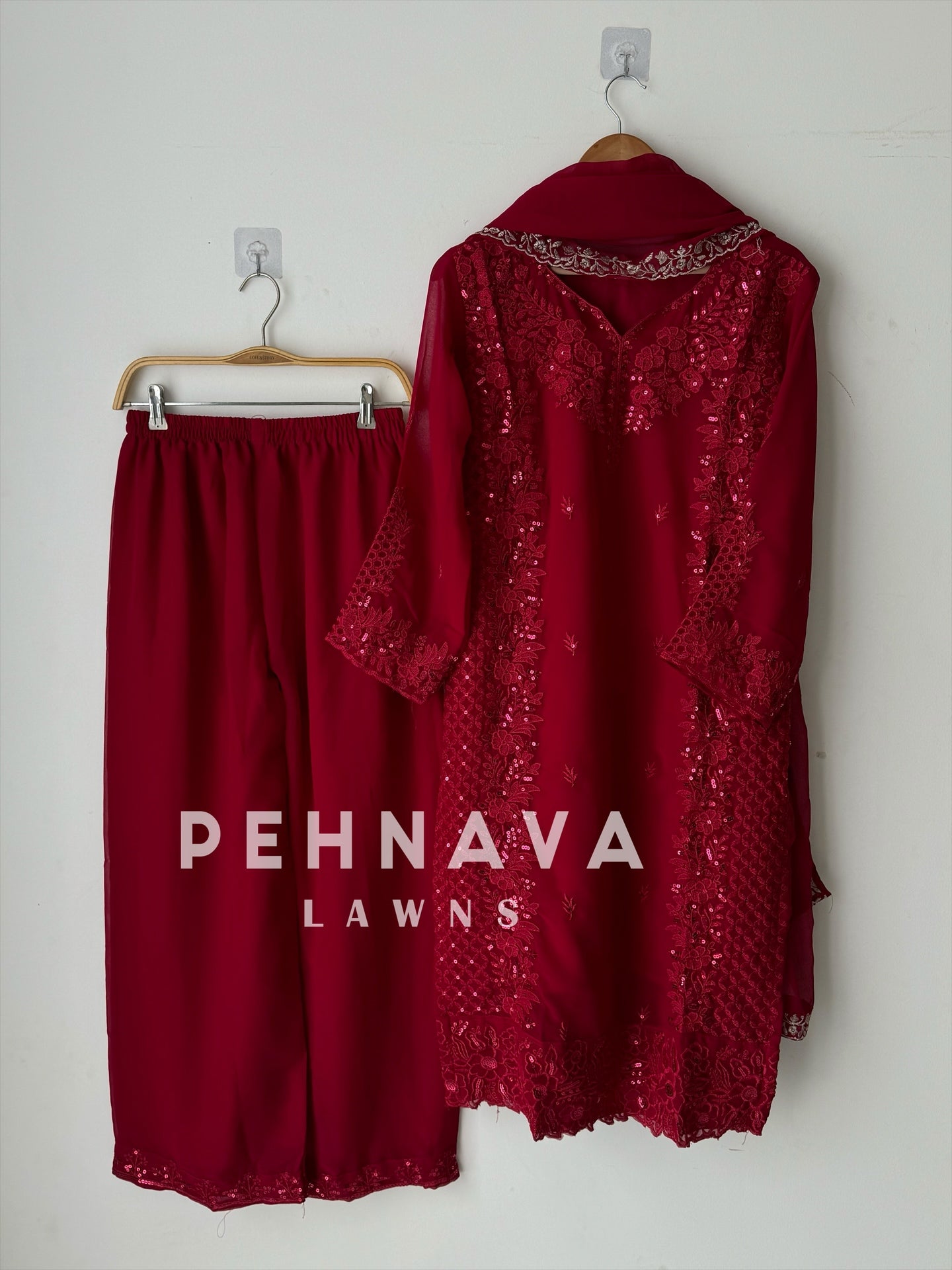 Georgette party wear suit-866