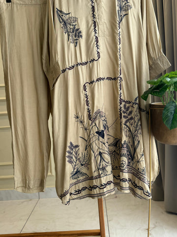 Premium Embroidery 2 Piece Co-od Set