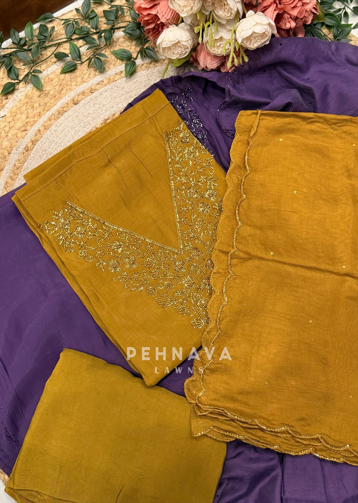 Handworked Unstitched Suit