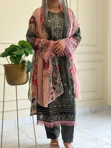 Cotton Comfortable Essential Suit-3559A