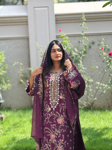 Pure Chiffon Pakistani Party wear