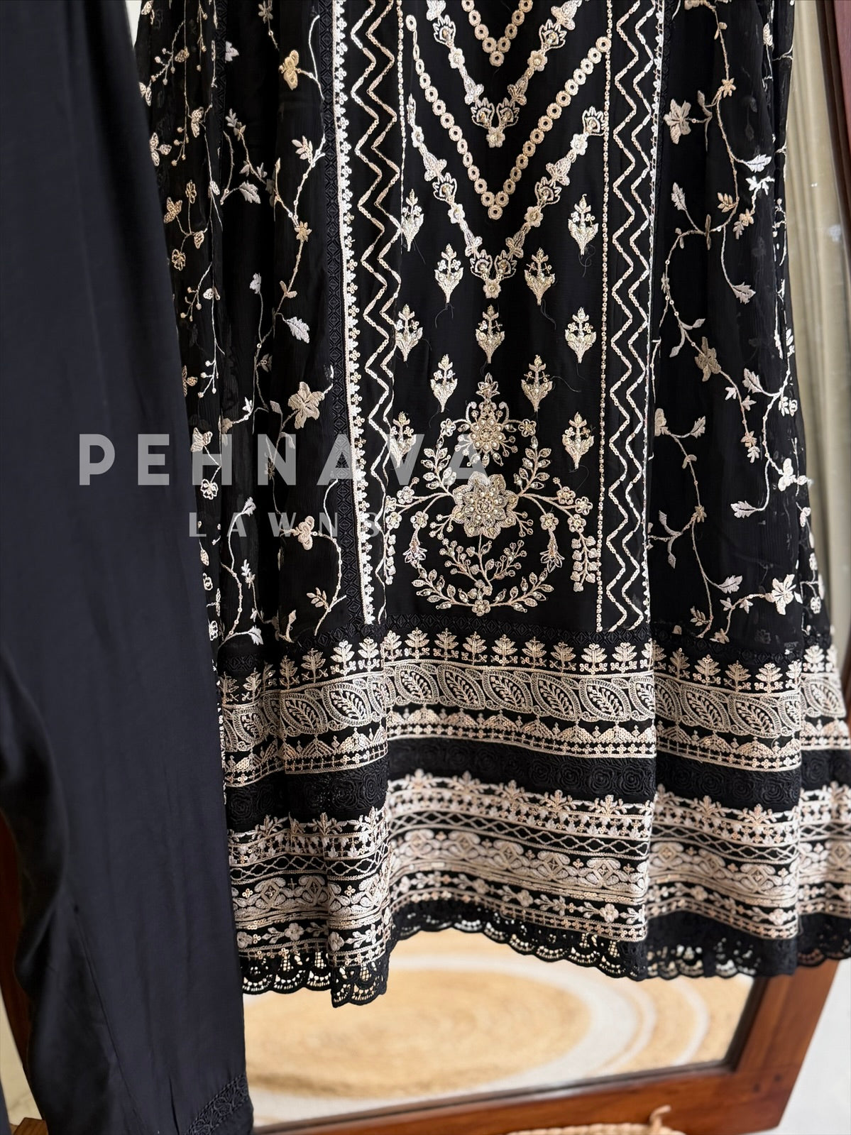 Agha Noor Formal Chiffon Ensemble