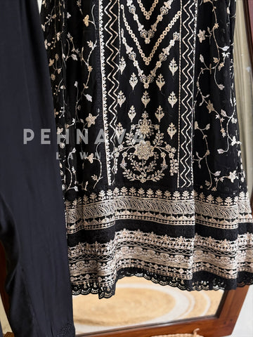 Agha Noor Formal Chiffon Ensemble