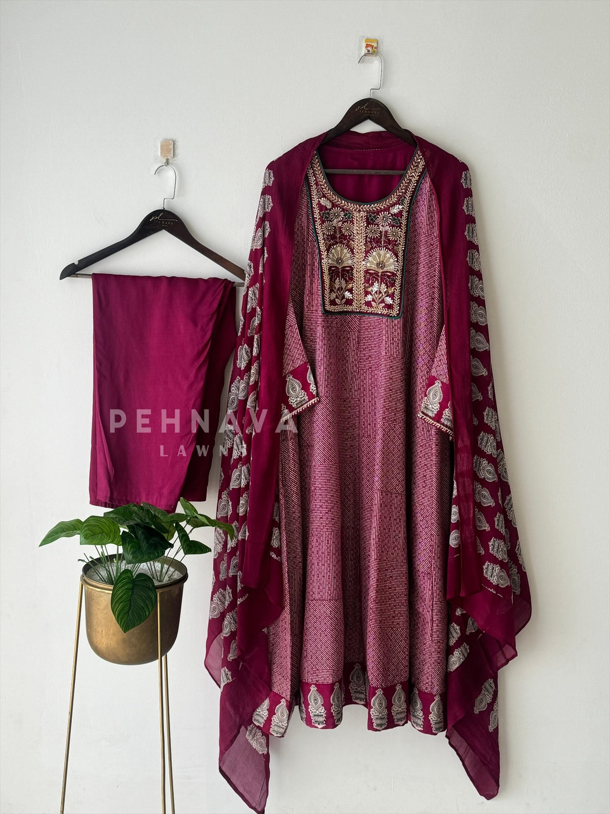 Premium Handworked Anarkali