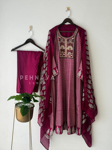 Premium Handworked Anarkali