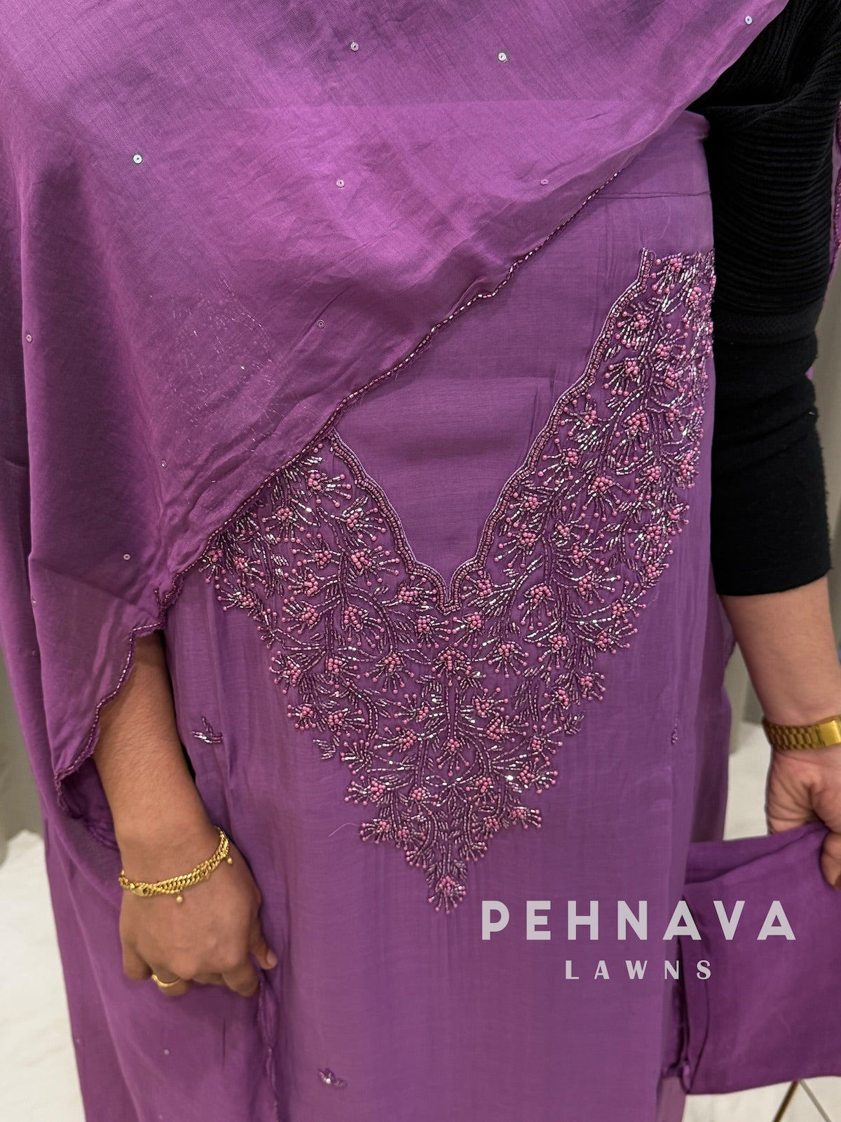 Handworked Unstitched Suit-2291