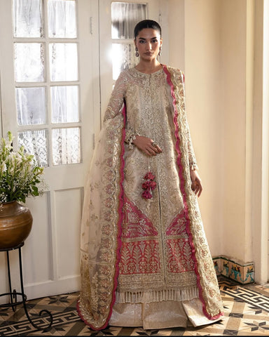 Premium Pastel Lehenga - SILKDAWN - Pehnava Lawns