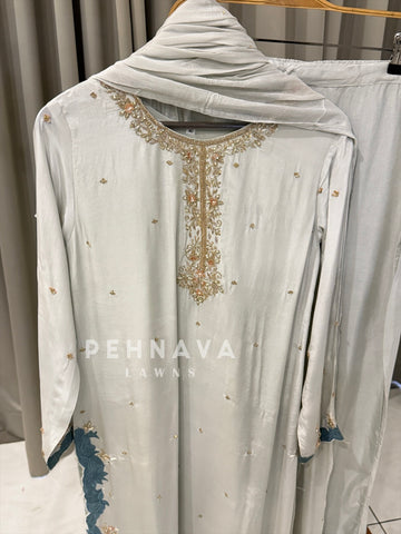 Premium Crepe Handworked Ensemble -1320