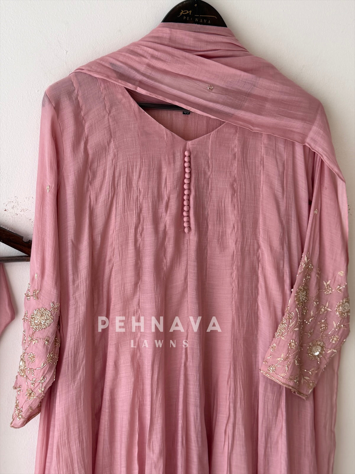 Chanderi Handworked Ensemble B725