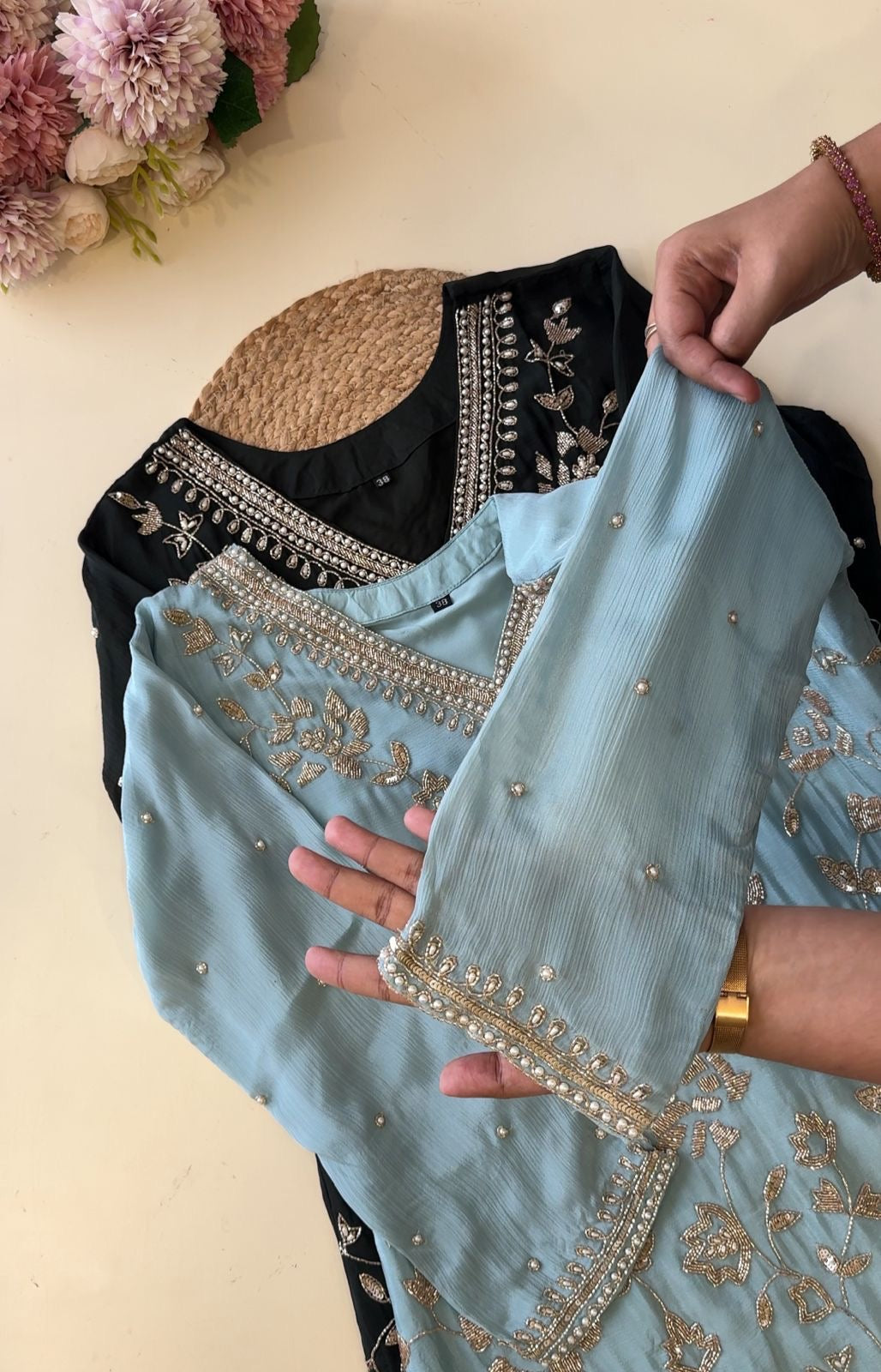 Premium Handworked Partywear Sharara