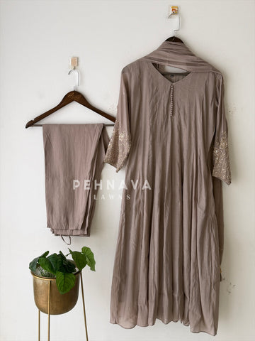 Chanderi Handworked Ensemble B725