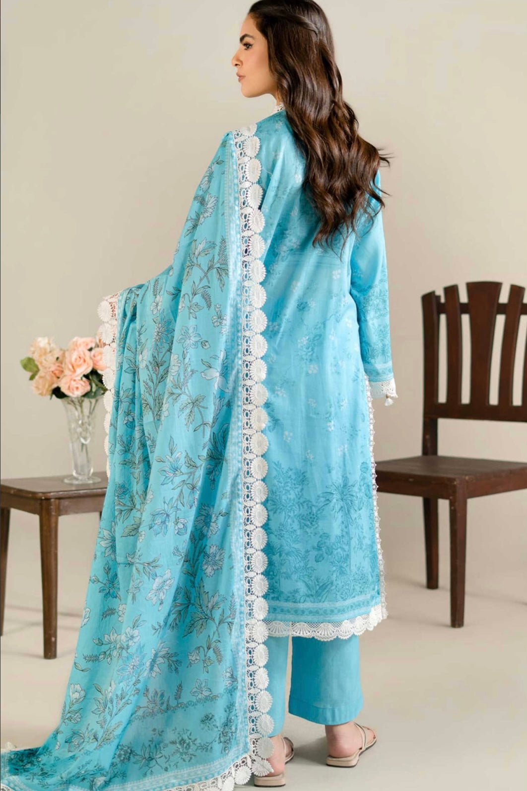 Summer Comfy Lawn Suit-4