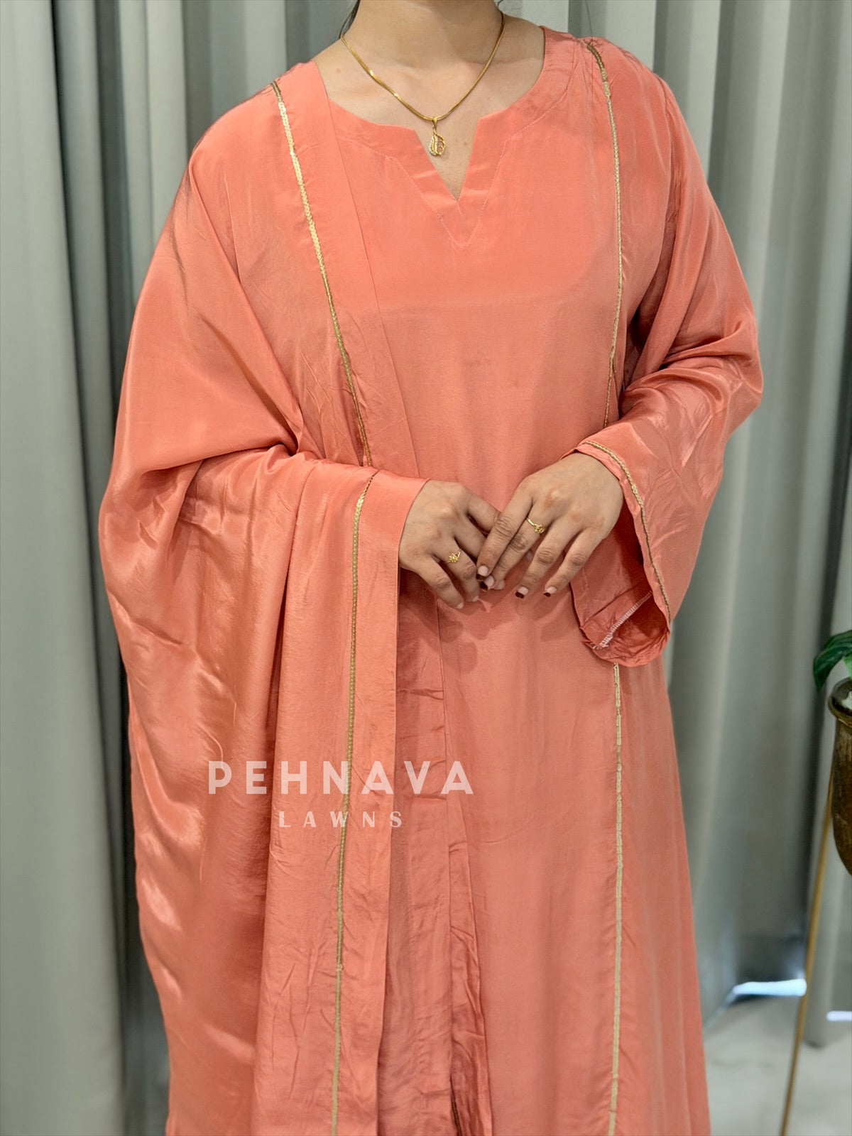 Panel Detailed Three Piece Ensemble 5032