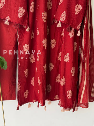 Daily Wear Printed Cotton Set-12870