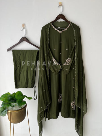 Premium Work Suit-No.4 - Pehnava Lawns