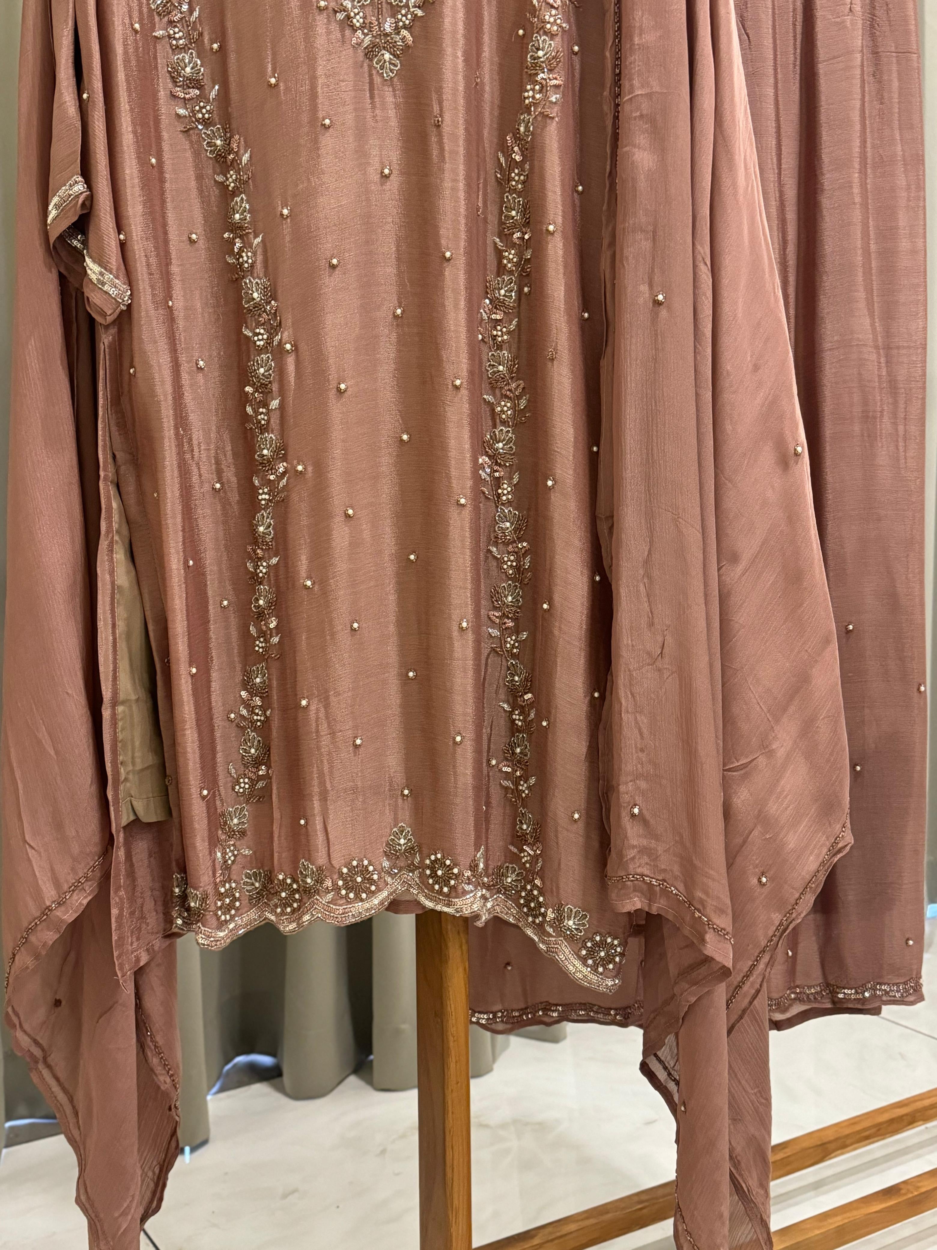 Heavy Handworked Chinnon Suit