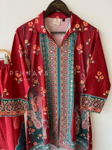 New Crepe Co-ord Set