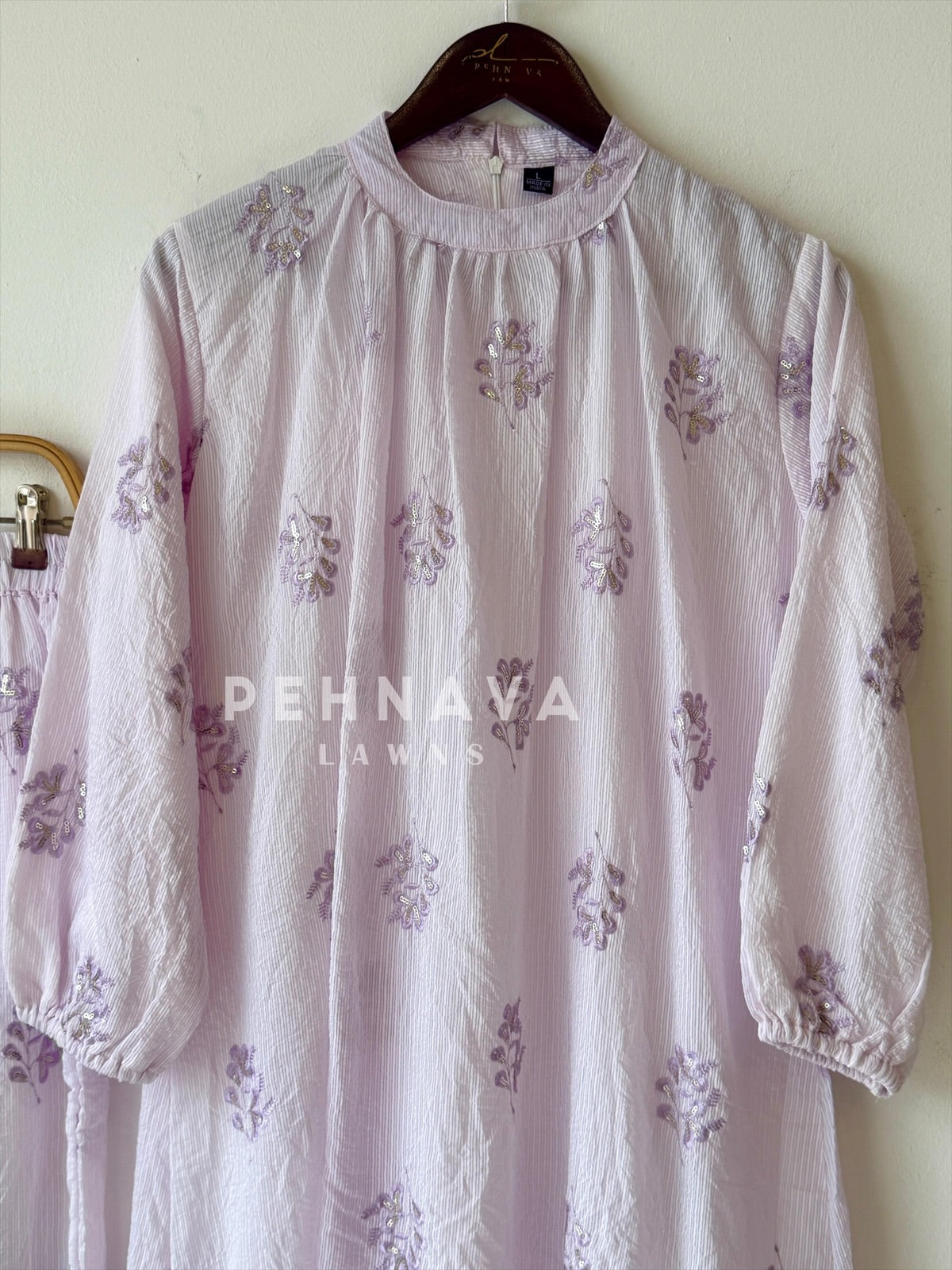 Floral Embroidered Co-ord Set-