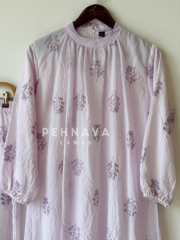 Floral Embroidered Co-ord Set-