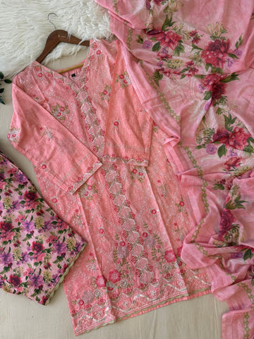 Pink Trendy Farshi Salwar