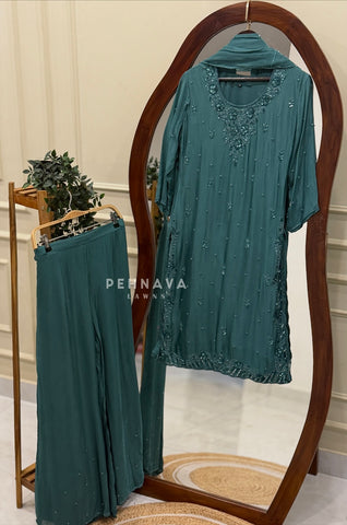 Premium Handworked Chinnon Suit