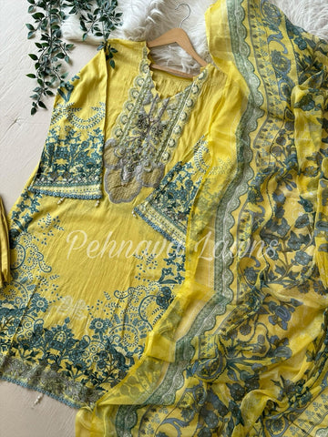 Cotton Casual Pak Suit-1246