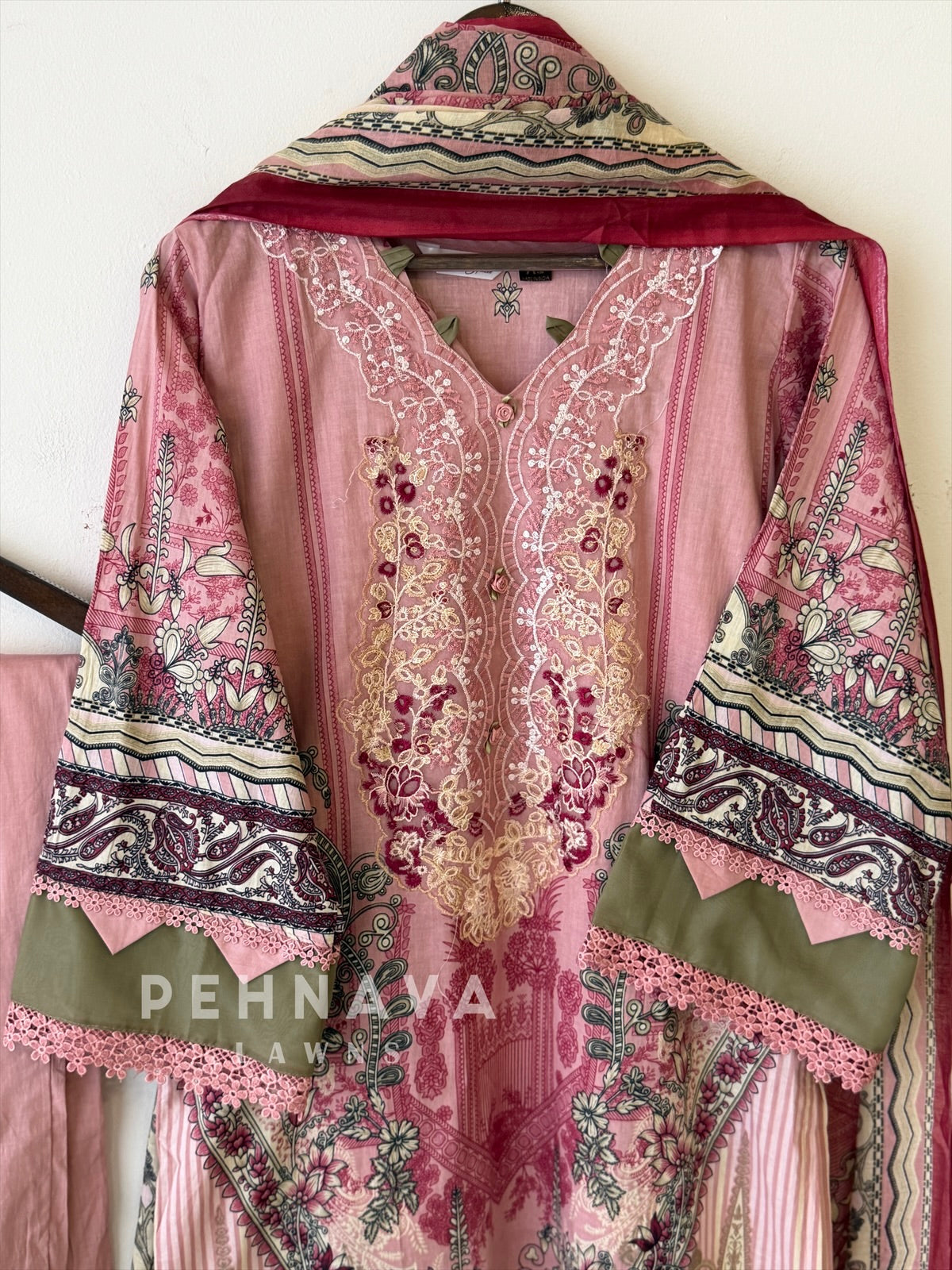 Embroidered Casual Ready To Wear Suit