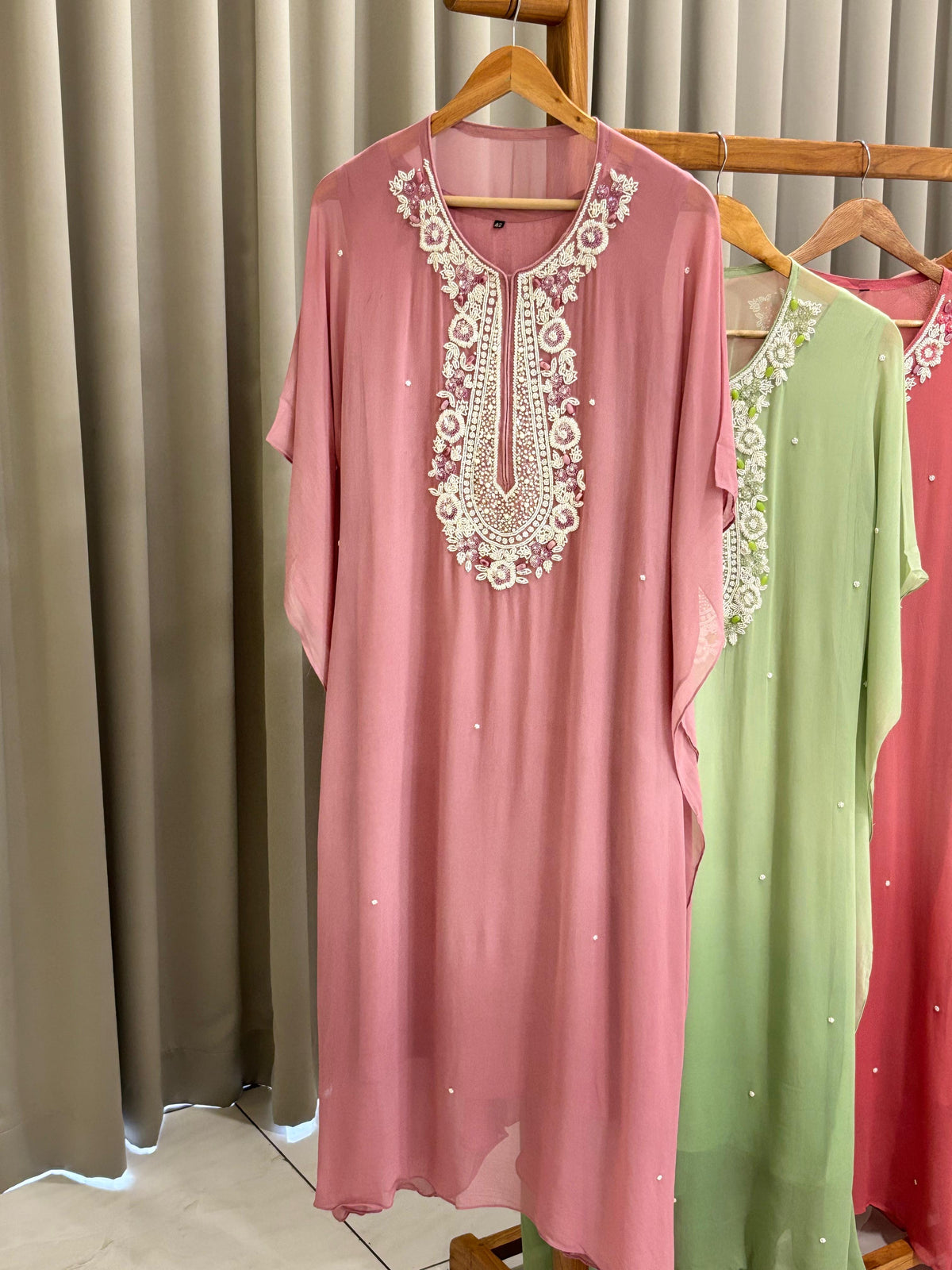 Premium Handworked Ombre kafthan -0192