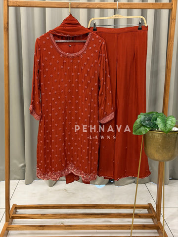 Premium Handworked Chinnon Ensemble