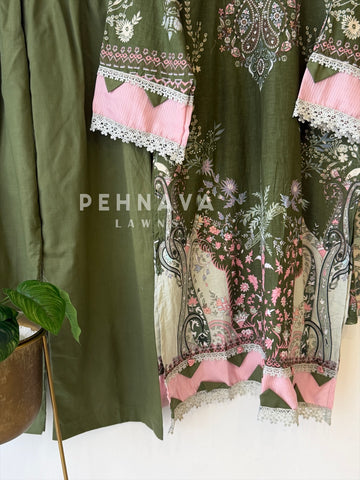 Embroidered Casual Ready To Wear Suit 003