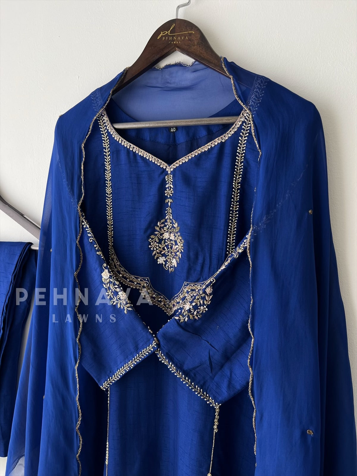 Heritage Embellish Kurta Set No.13 - Pehnava Lawns