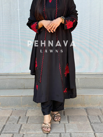 A-Line Slit Suit - Pehnava Lawns