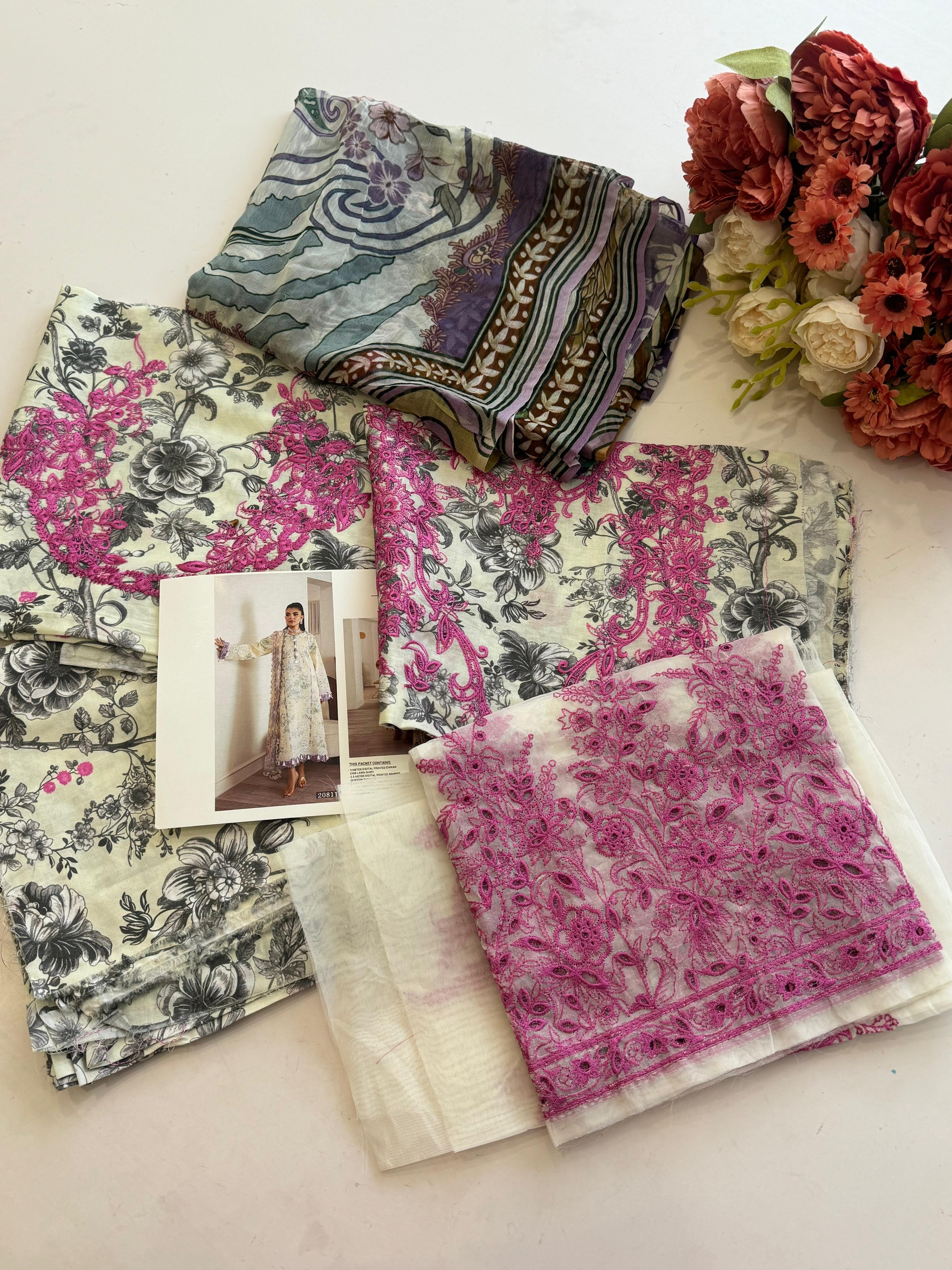 Jade Flora Lawn Original Suit