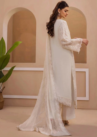 Semistitched Pure Chiffon Suit-2