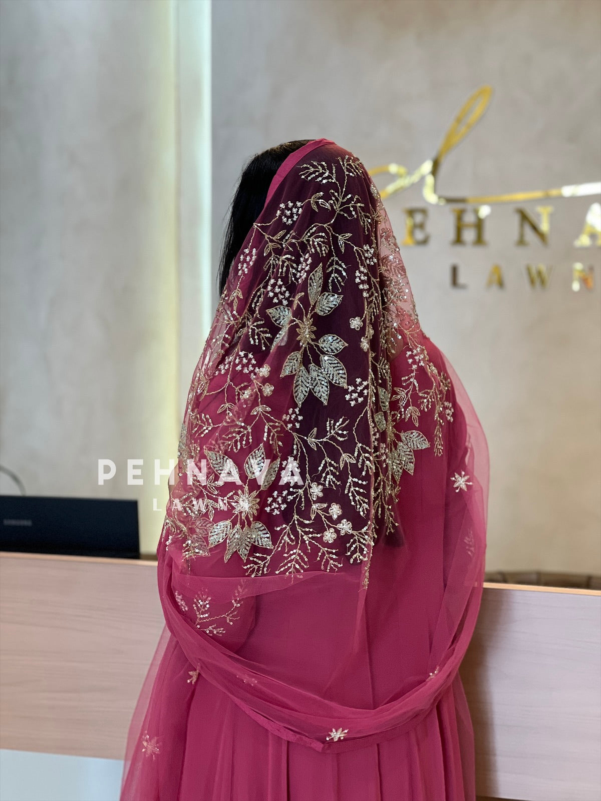 Premium Handworked Anarkali