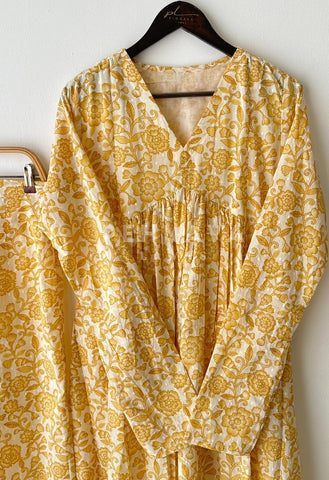 Casual Print Kurtha Suit-