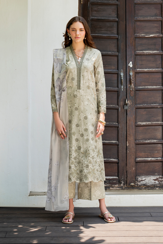 IZNIK Embroidered Printed Lawn SS-07 - Pehnava Lawns