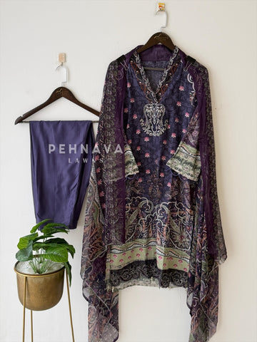 Casual Ready to Wear Suit-1756 - Pehnava Lawns