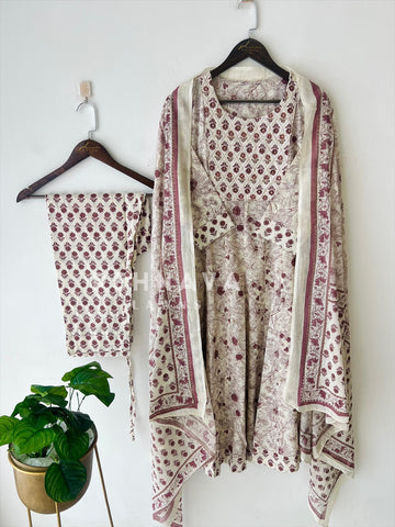 Printed Kurthi Suit Set