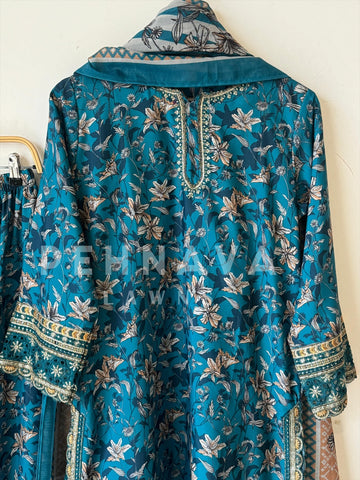 Floral Lawn Suit