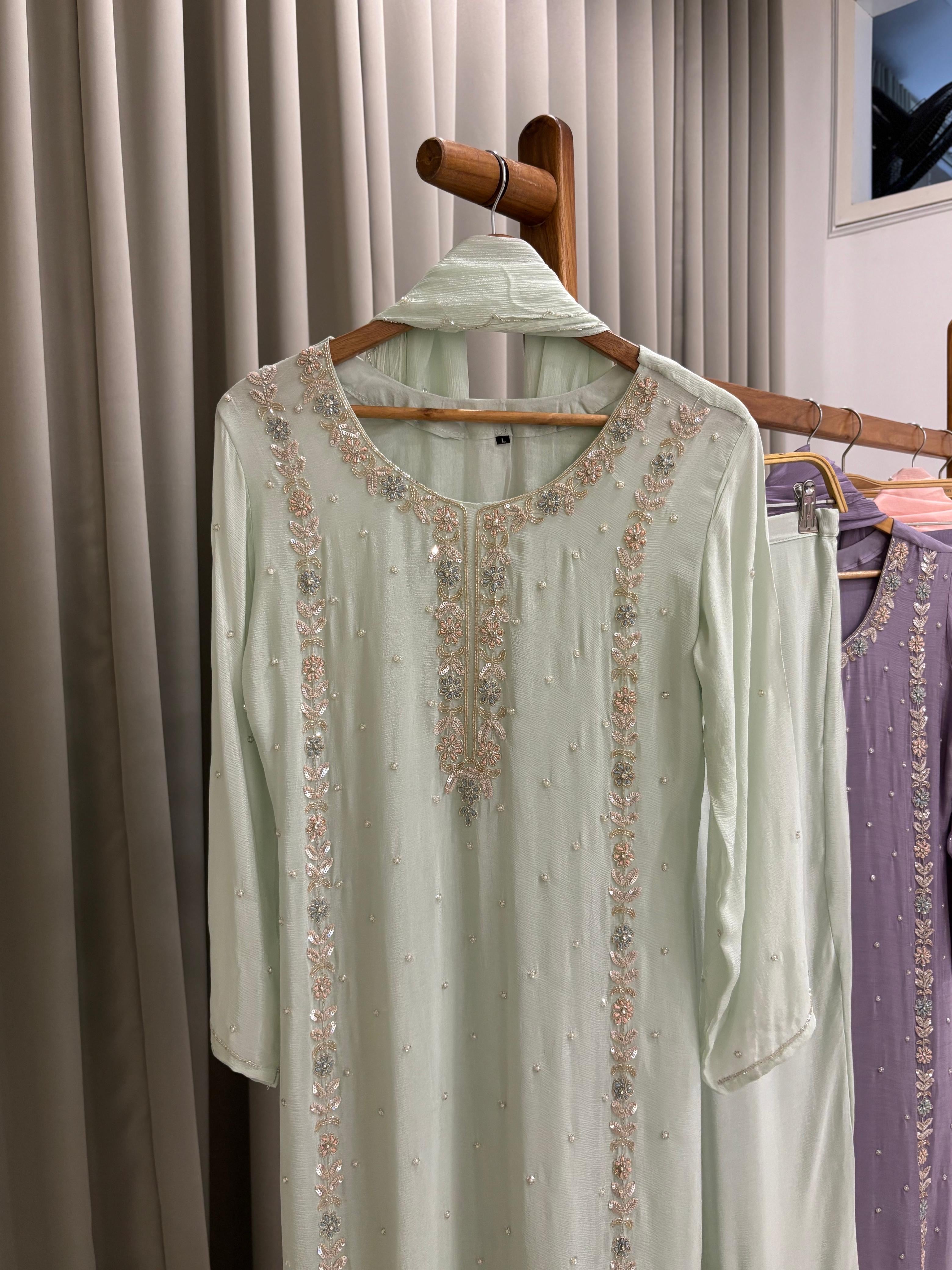 Handworked Premium Ready to wear suit-1456