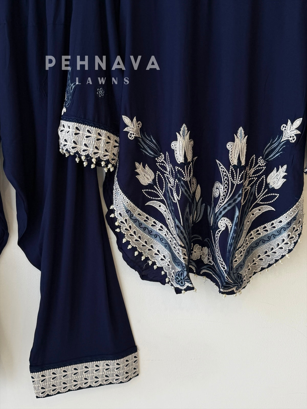 Floral Embroidered Farshi Salwar 401