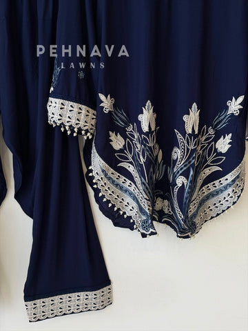 Floral Embroidered Farshi Salwar 401