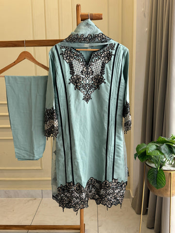 Lace Trimmed Tunic Salwar