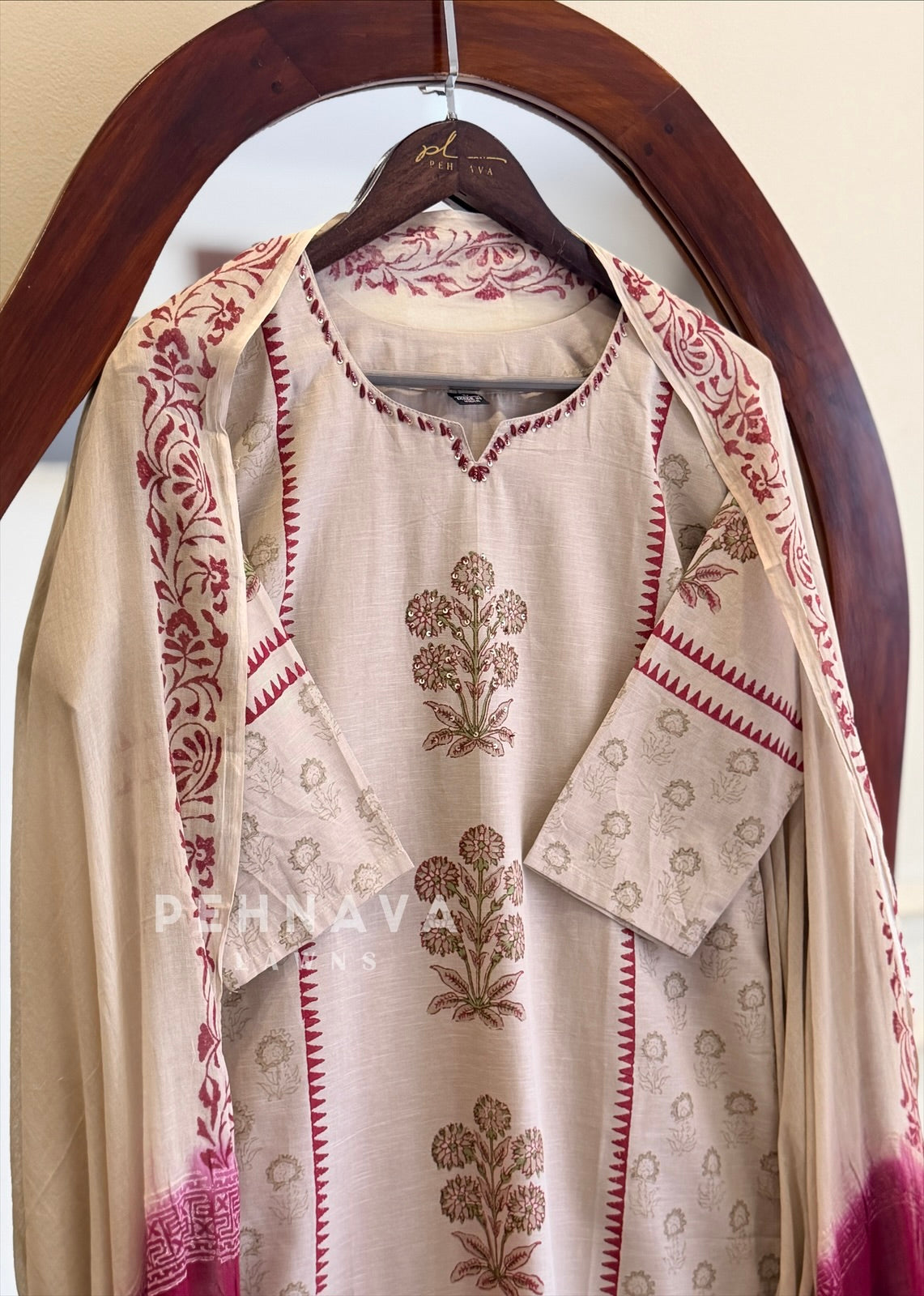 Cotton Printed Suit Set 12612