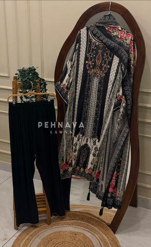 Muslin Unstitched Suit KT360